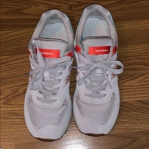 slightly worn new balances